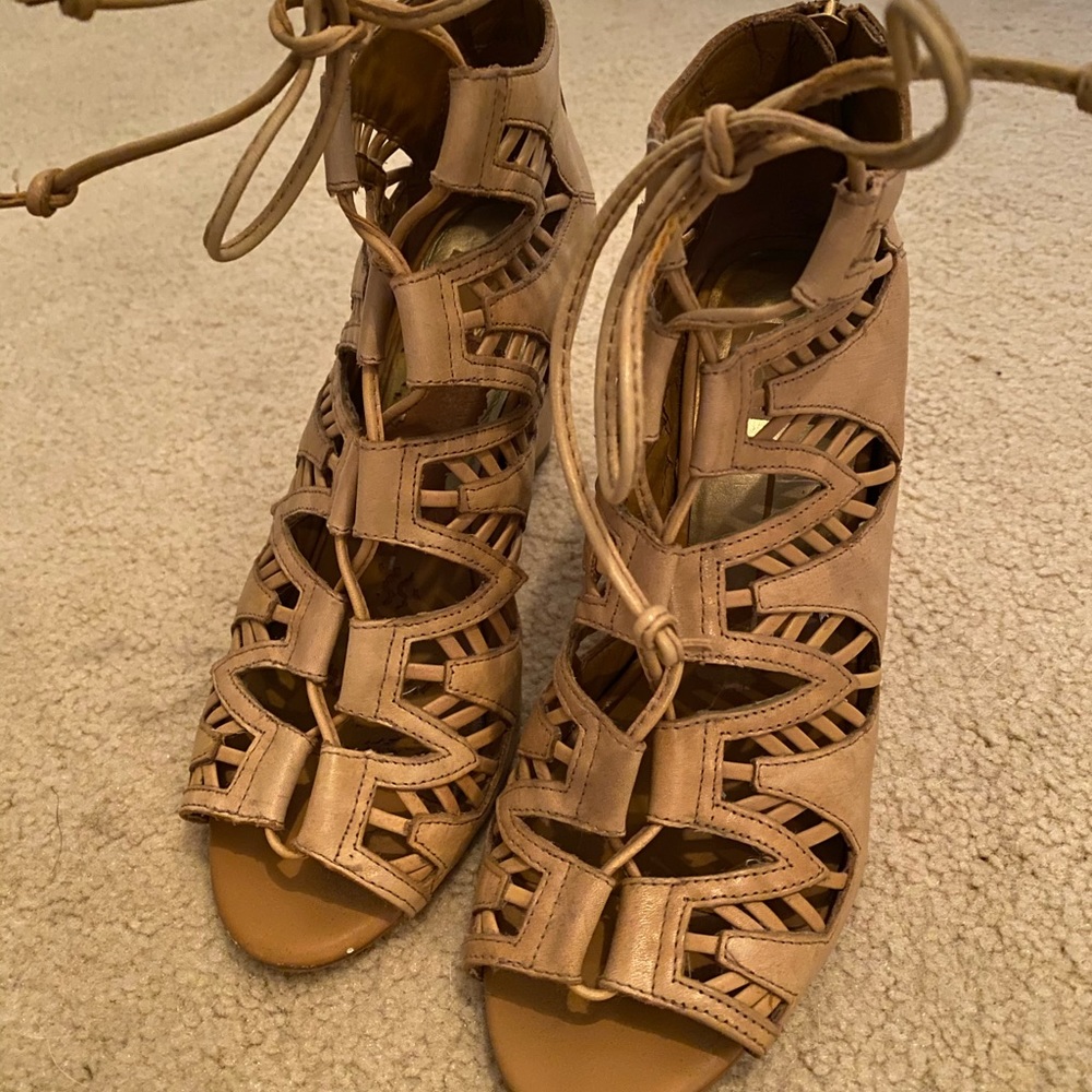 Dolce Vita lace up Wedges